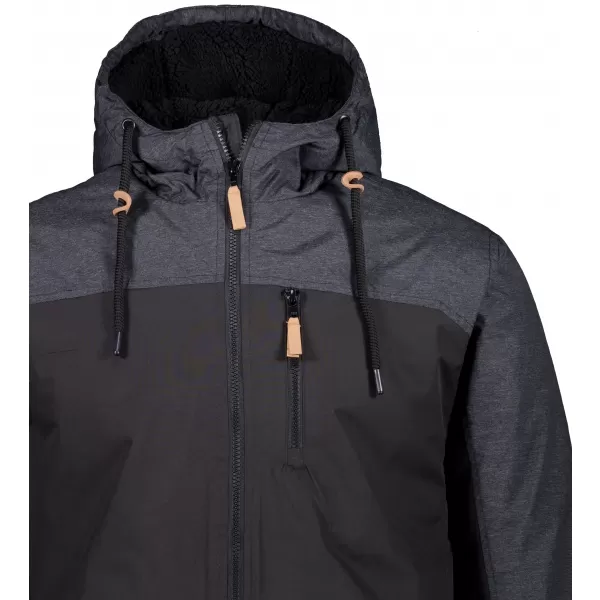  Férfi téli kabát ALTISPORT NEROM FEKETE 