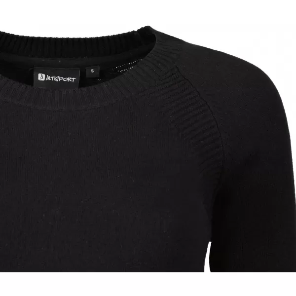  Női pulóver ALTISPORT ERLEA LPLS084 FEKETE 