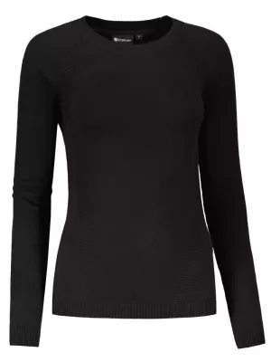 Női pulóver ALTISPORT ERLEA LPLS084 FEKETE