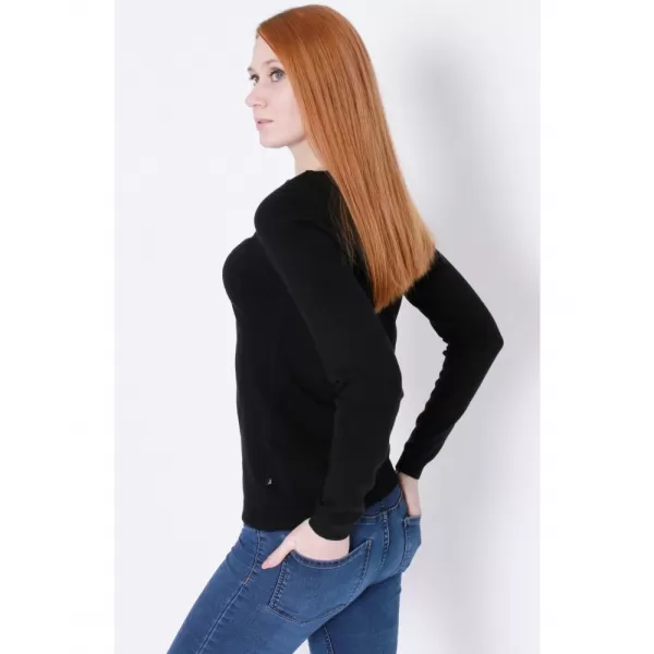  Női pulóver ALTISPORT ERLEA LPLS084 FEKETE 