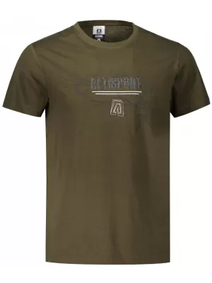 Pánské triko ALTISPORT CARRYOVER ALM165129 MILITARY