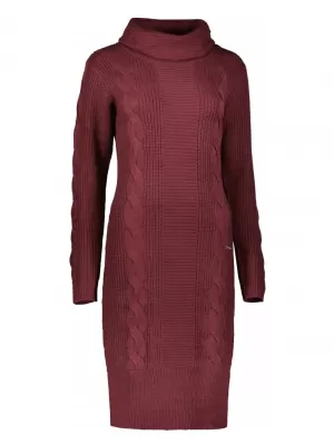 Női hosszú pulóver ALTISPORT BELLA BURGUNDIA