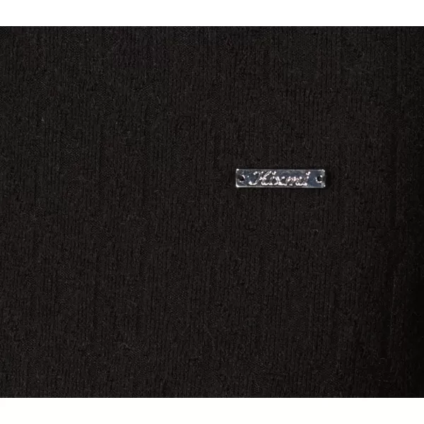  Női pulóver ruha KIXMI RIVA FEKETE 