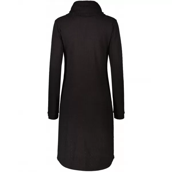  Női pulóver ruha KIXMI RIVA FEKETE 