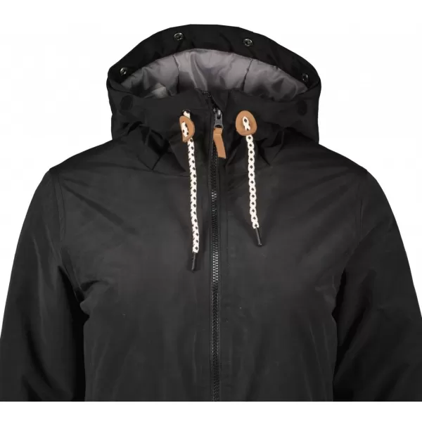  Női kabát ALTISPORT VOLENA LCTB218 FEKETE 