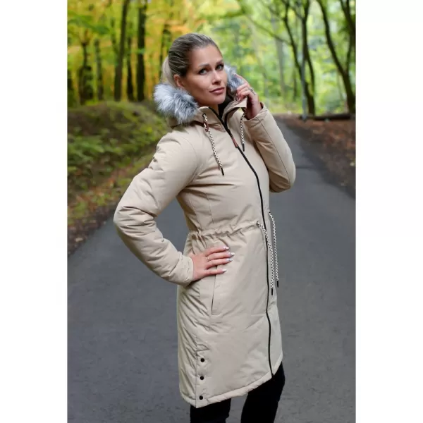  Női kabát ALTISPORT VOLENA LCTB218 BÉZS 