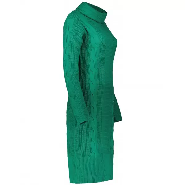  Női hosszú pulóver ALTISPORT BELLA ZÖLD 