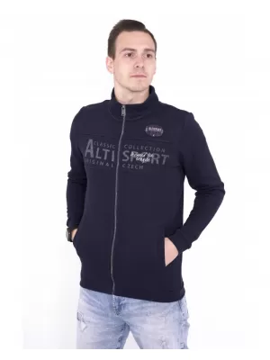 Férfi pulóver ALTISPORT BLAKE SÖTÉTKÉK