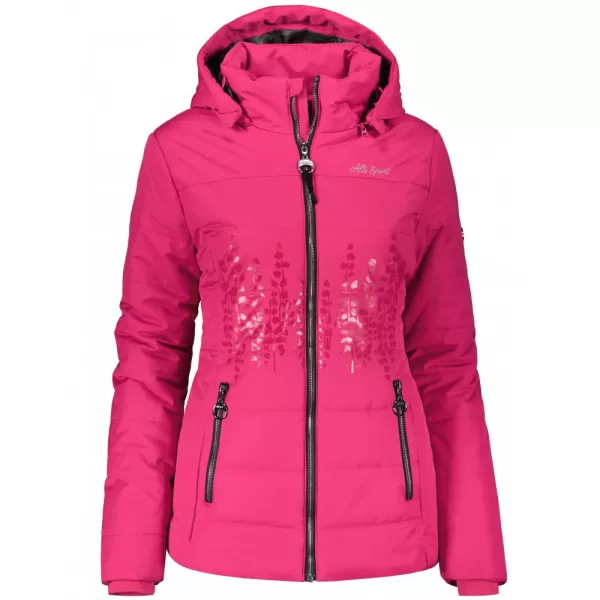  Női téli kabát ALTISPORT BEATRICE RÓZSASZÍN 