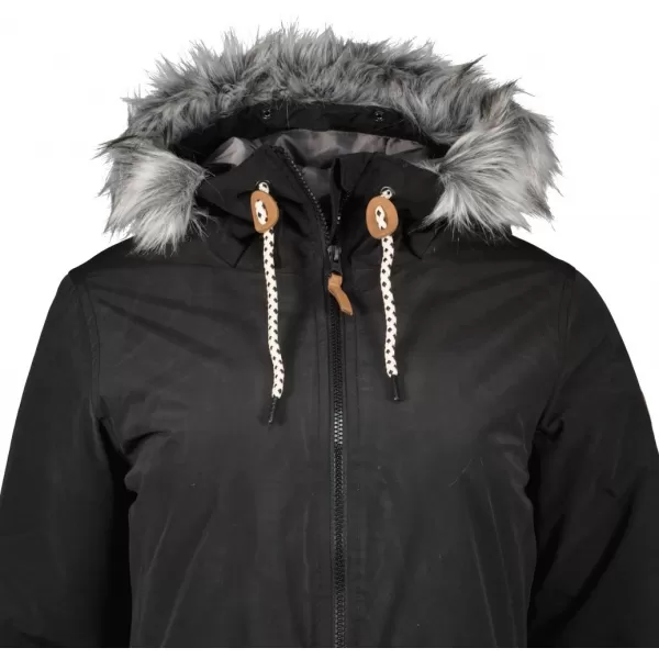  Női kabát ALTISPORT VOLENA LCTB218 FEKETE 