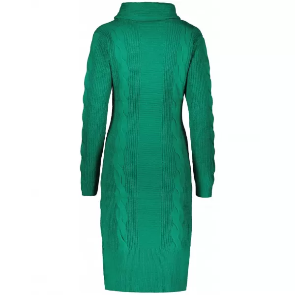  Női hosszú pulóver ALTISPORT BELLA ZÖLD 