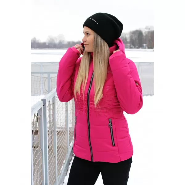  Női téli kabát ALTISPORT BEATRICE RÓZSASZÍN 