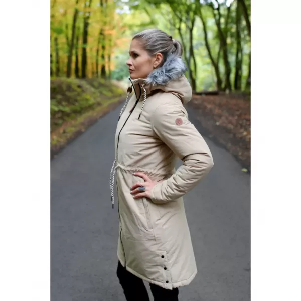  Női kabát ALTISPORT VOLENA LCTB218 BÉZS 