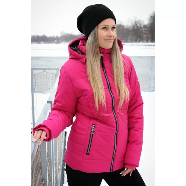  Női téli kabát ALTISPORT BEATRICE RÓZSASZÍN 