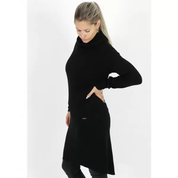  Női pulóver ruha KIXMI RIVA FEKETE 