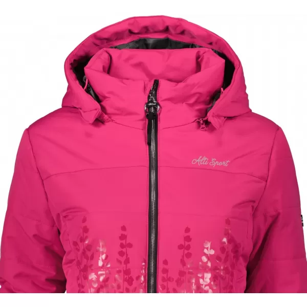  Női téli kabát ALTISPORT BEATRICE RÓZSASZÍN 