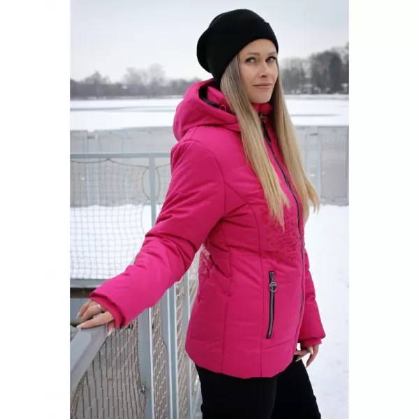 Női téli kabát ALTISPORT BEATRICE RÓZSASZÍN 
