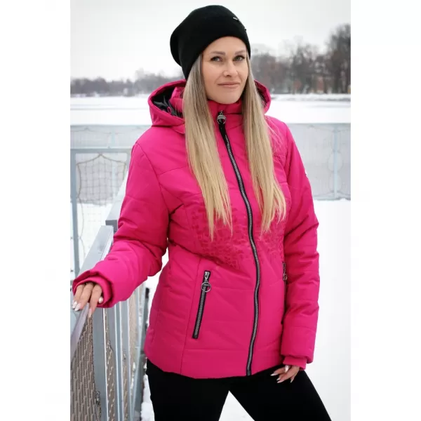  Női téli kabát ALTISPORT BEATRICE RÓZSASZÍN 