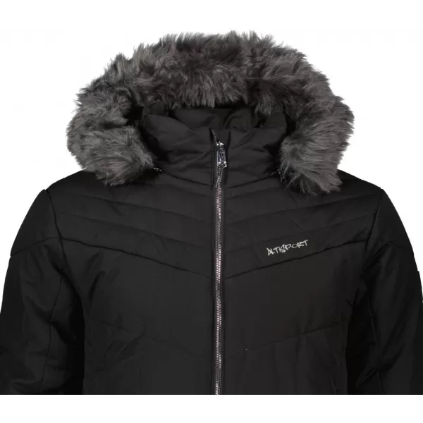  Férfi téli kabát ALTISPORT BALDER FEKETE 