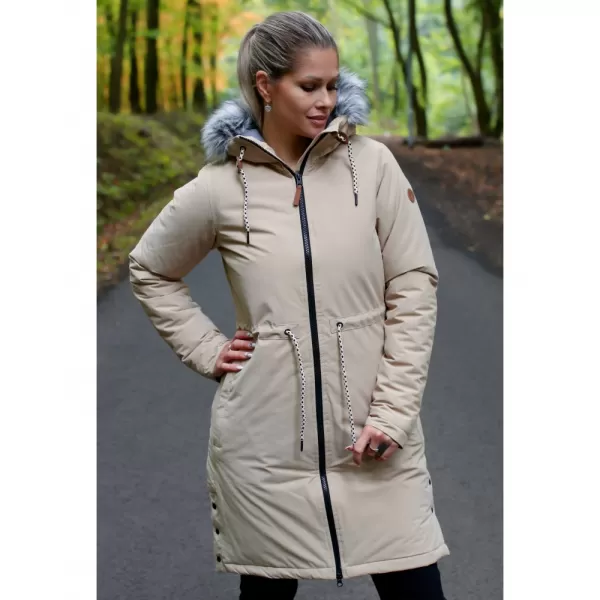  Női kabát ALTISPORT VOLENA LCTB218 BÉZS 