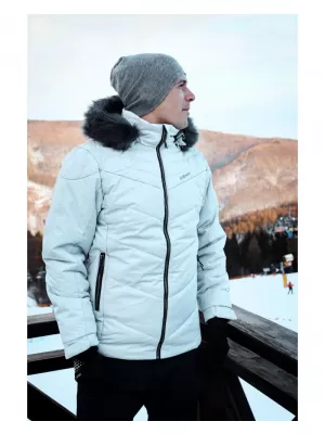 Férfi téli kabát ALTISPORT BALDER VILÁGOS SZÜRKE