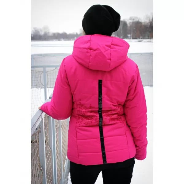  Női téli kabát ALTISPORT BEATRICE RÓZSASZÍN 