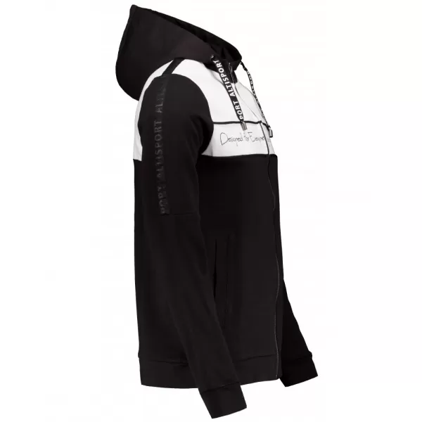  Férfi pulóver ALTISPORT CAMERON FEKETE 