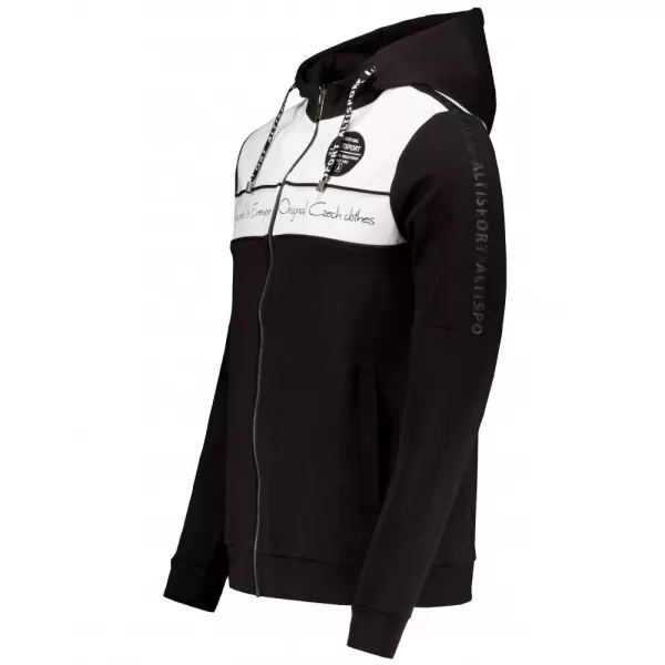  Férfi pulóver ALTISPORT CAMERON FEKETE 