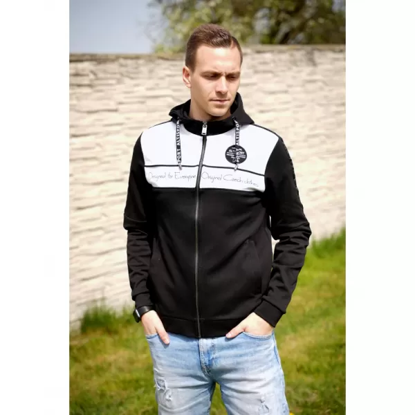  Férfi pulóver ALTISPORT CAMERON FEKETE 