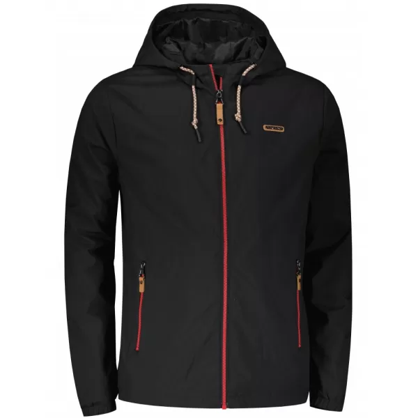  Férfi dzseki ALTISPORT CARLEY FEKETE PIROS 