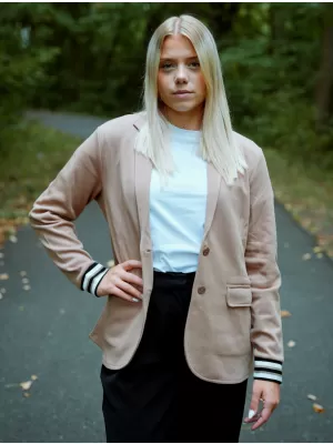 Női kabát KIXMI TERRA BÉZS