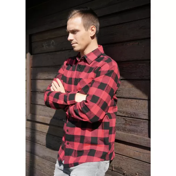  Férfi ing ALTISPORT DARLEN PIROS 