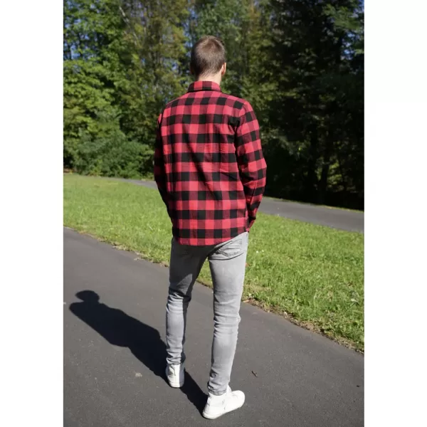  Férfi ing ALTISPORT DARLEN PIROS 