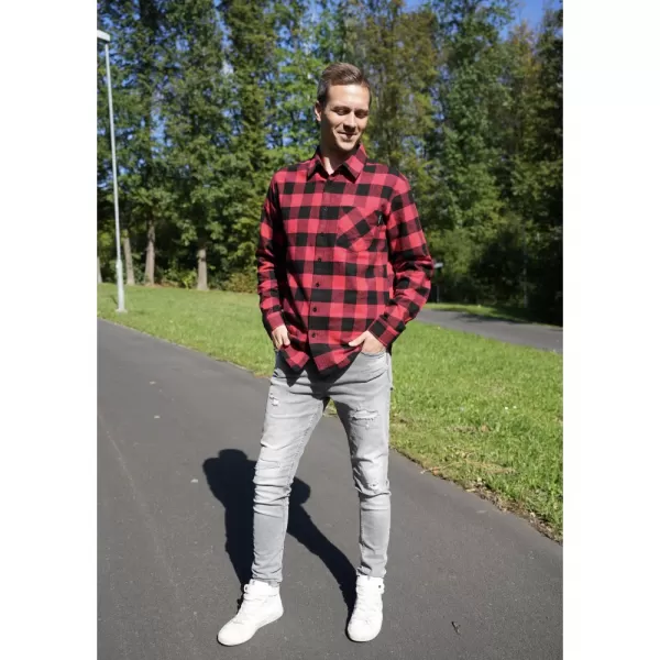  Férfi ing ALTISPORT DARLEN PIROS 