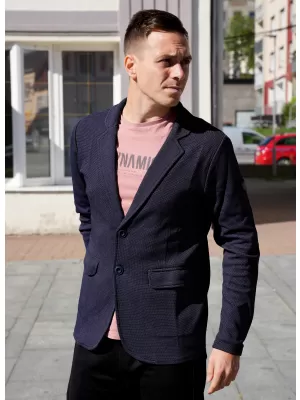 Férfi dzseki KIXMI TONY SÖTÉTKÉK