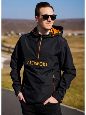 Kabát ALTISPORT EARLIE FEKETE